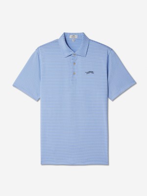 Sun Day Red Classic Stripe Polo Blauw | 4609-DRIJF