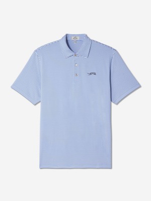 Sun Day Red Monterey Stripe Polo Blauw | 6174-RQLAX