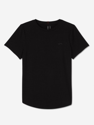 Sun Day Red Performance Mini Icon T-Shirt Zwart | 1682-XGUAK