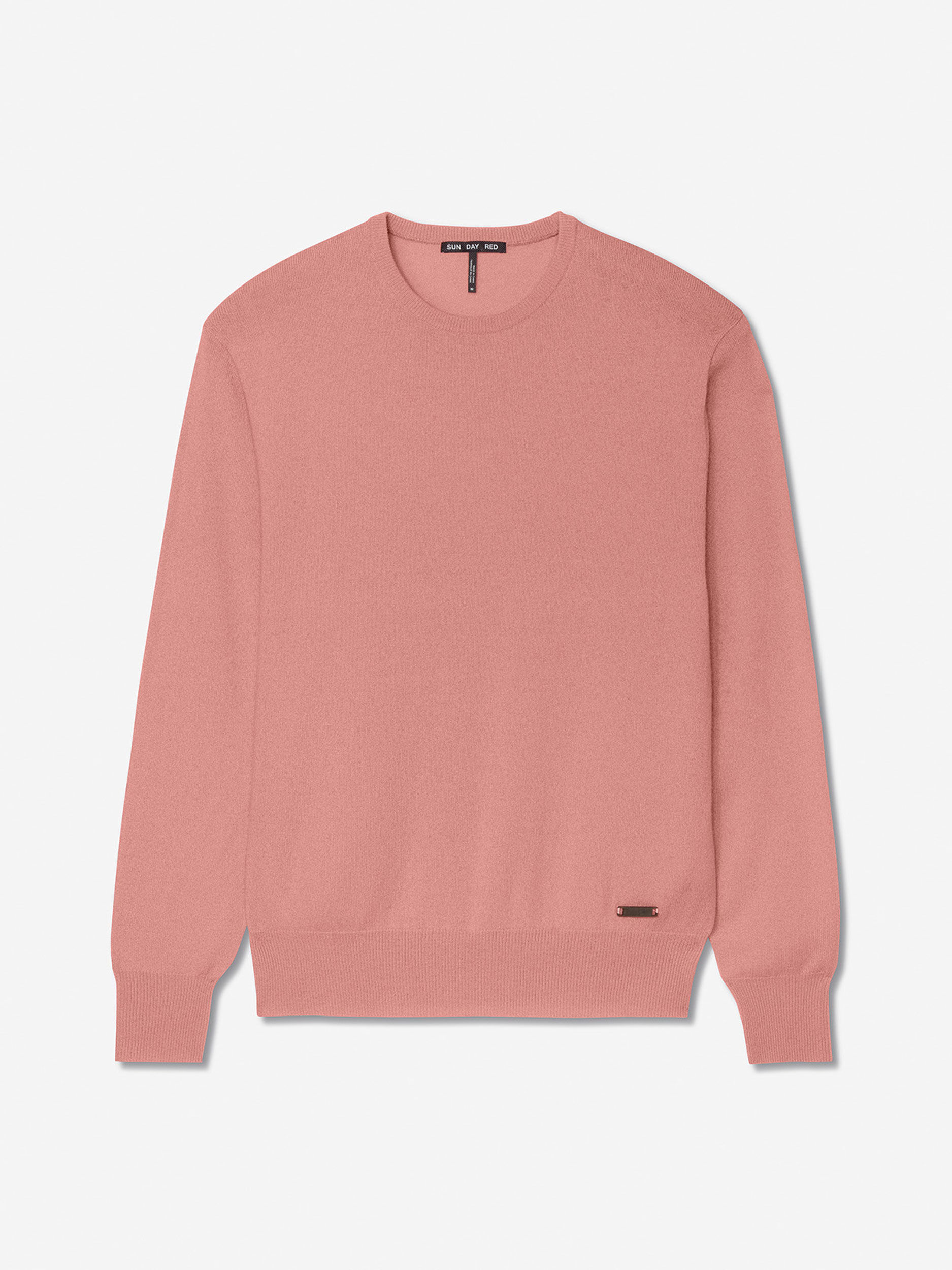 Sun Day Red 3D Tour Cashmere Crew Roze | 4098-WIZQA