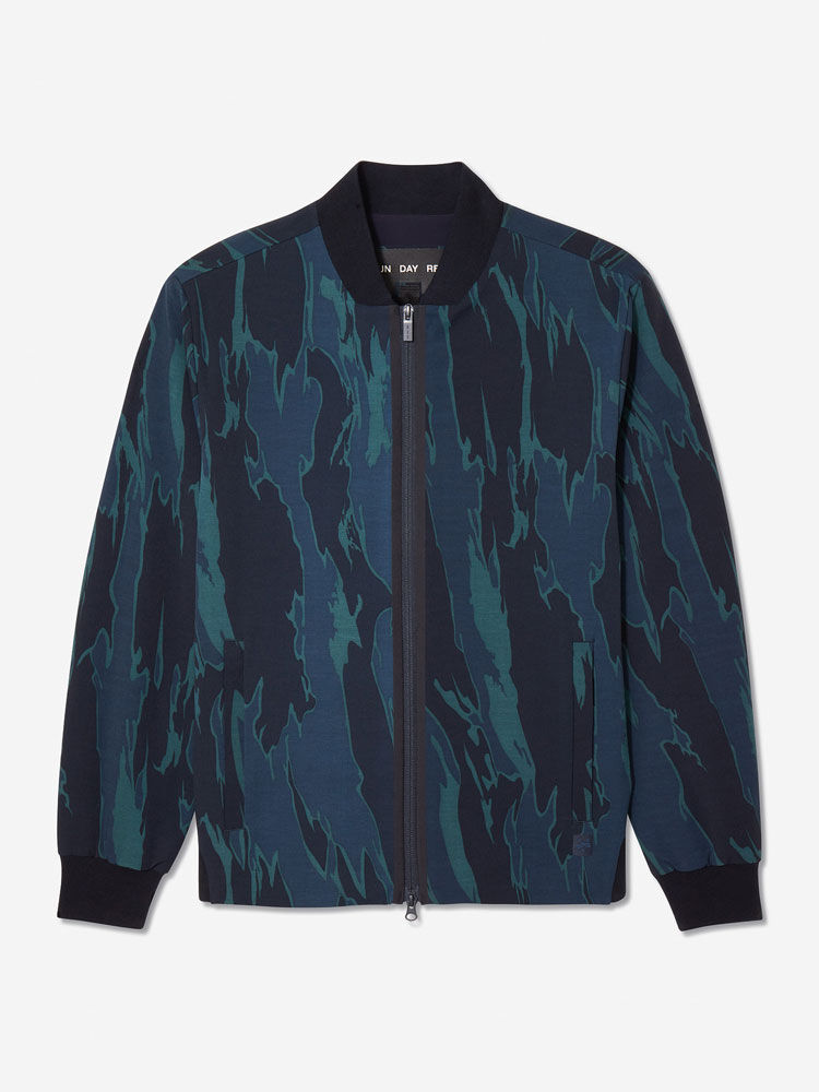 Sun Day Red Bomber Jacket Devon/Camo | 3187-TJIBQ