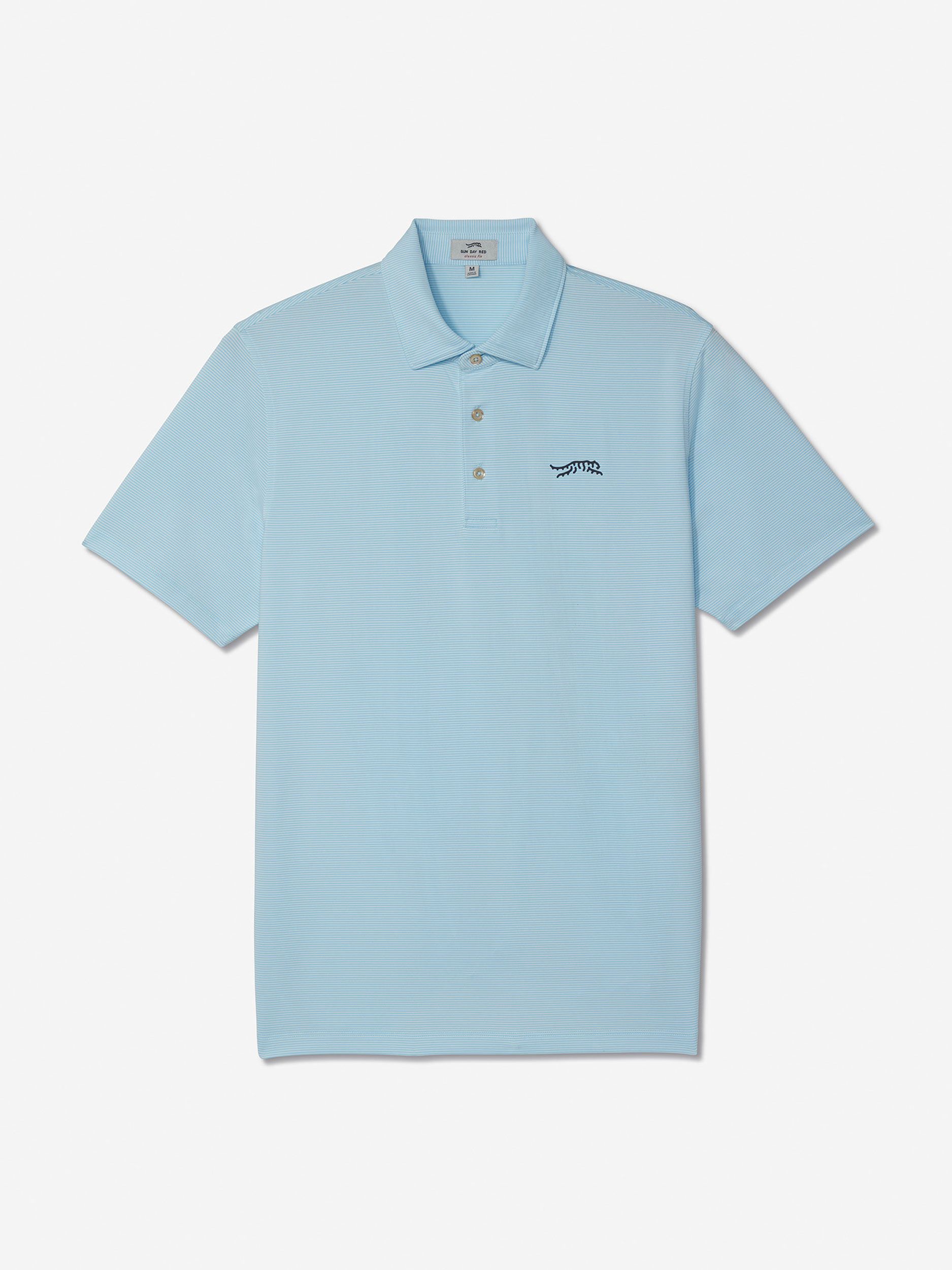 Sun Day Red Classic Stripe Polo Wit Blauw | 1267-ZFHUA