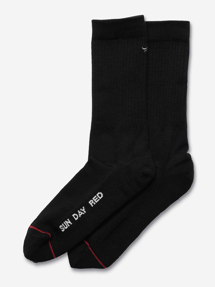 Sun Day Red Cypress Cotton Crew Sock | 5921-ECVPM