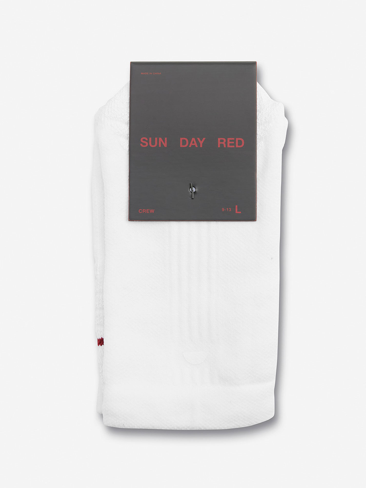 Sun Day Red Cypress Grip Crew Sock | 6307-VHWNZ