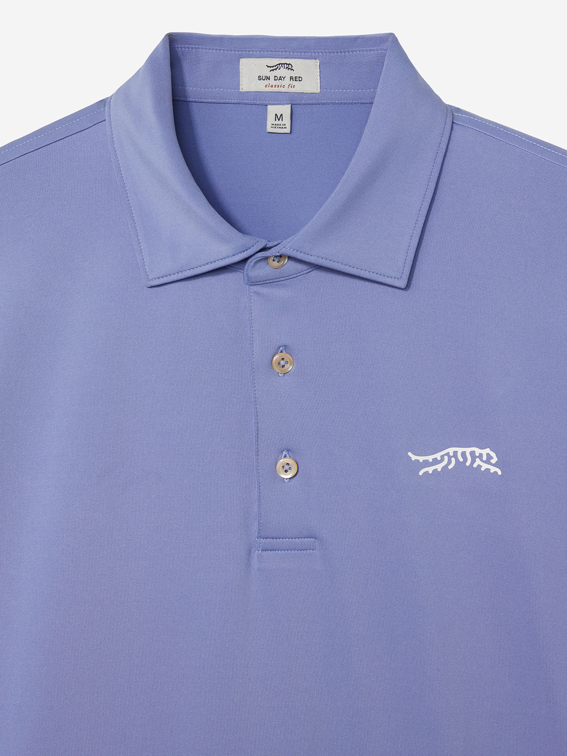 Sun Day Red Fairway Solid Polo Paars | 4316-FSACT