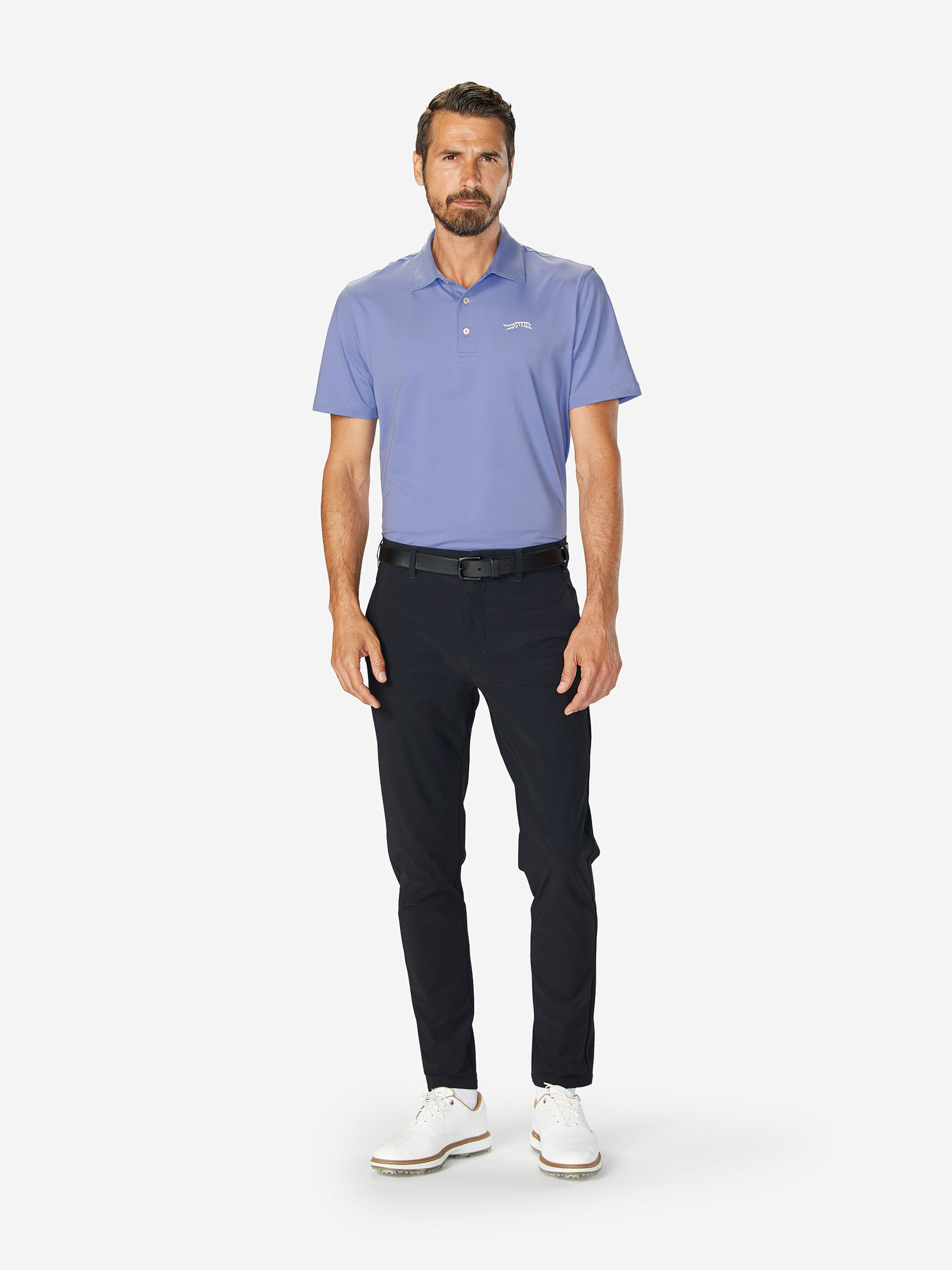 Sun Day Red Fairway Solid Polo Paars | 4316-FSACT