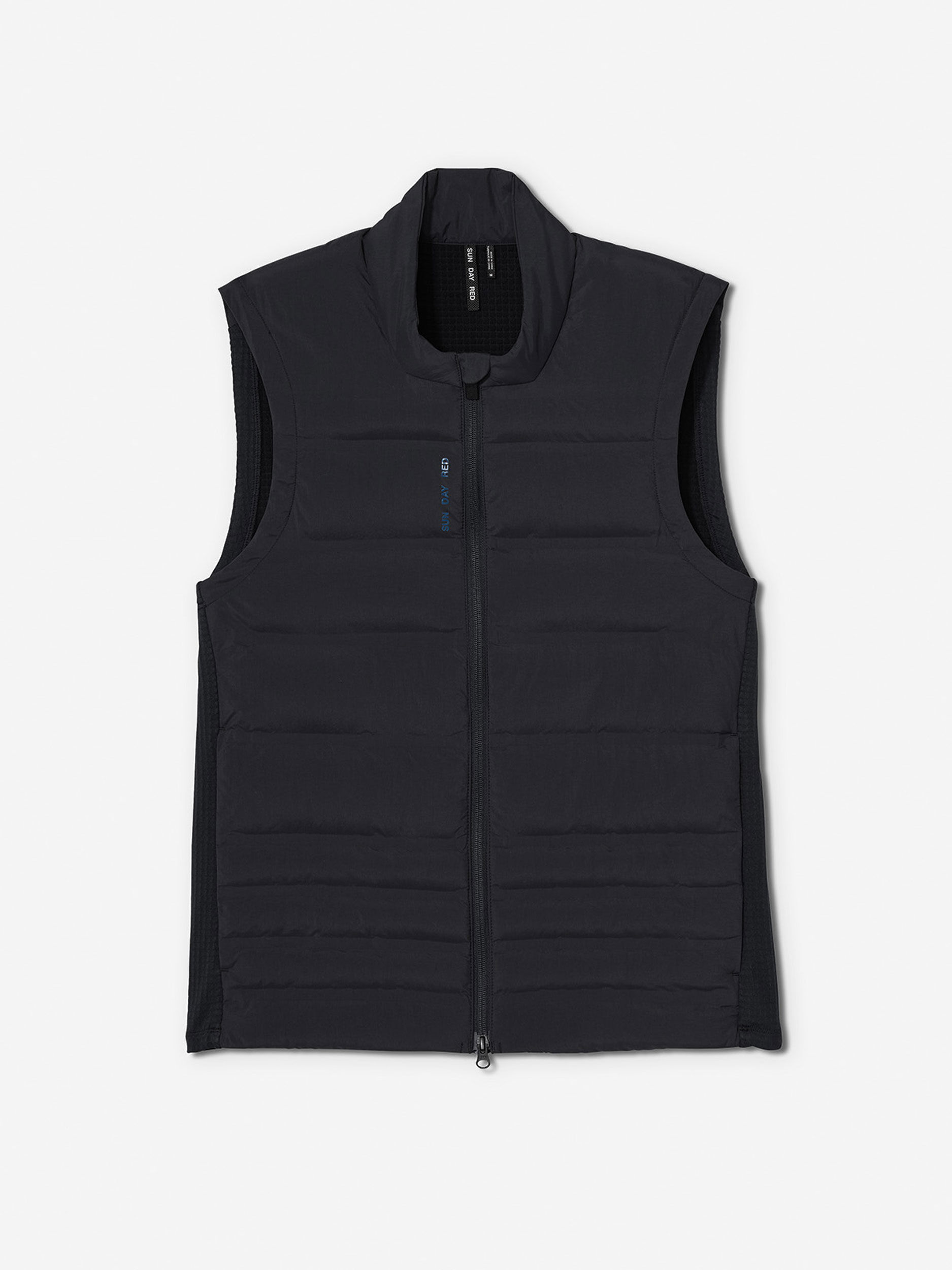 Sun Day Red Insulated Grid Vest Zwart | 9217-HSTFK