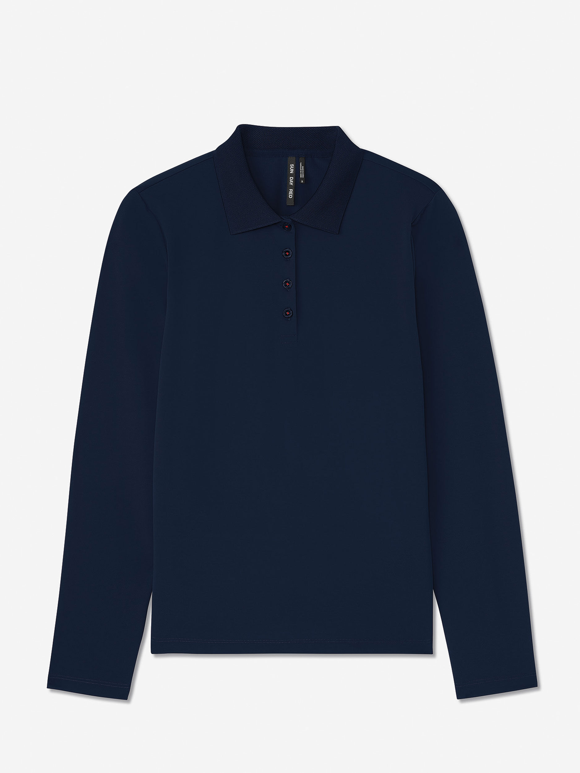 Sun Day Red Long Sleeve Sunnie PQ Polo Donkerblauw | 4038-OPNMD