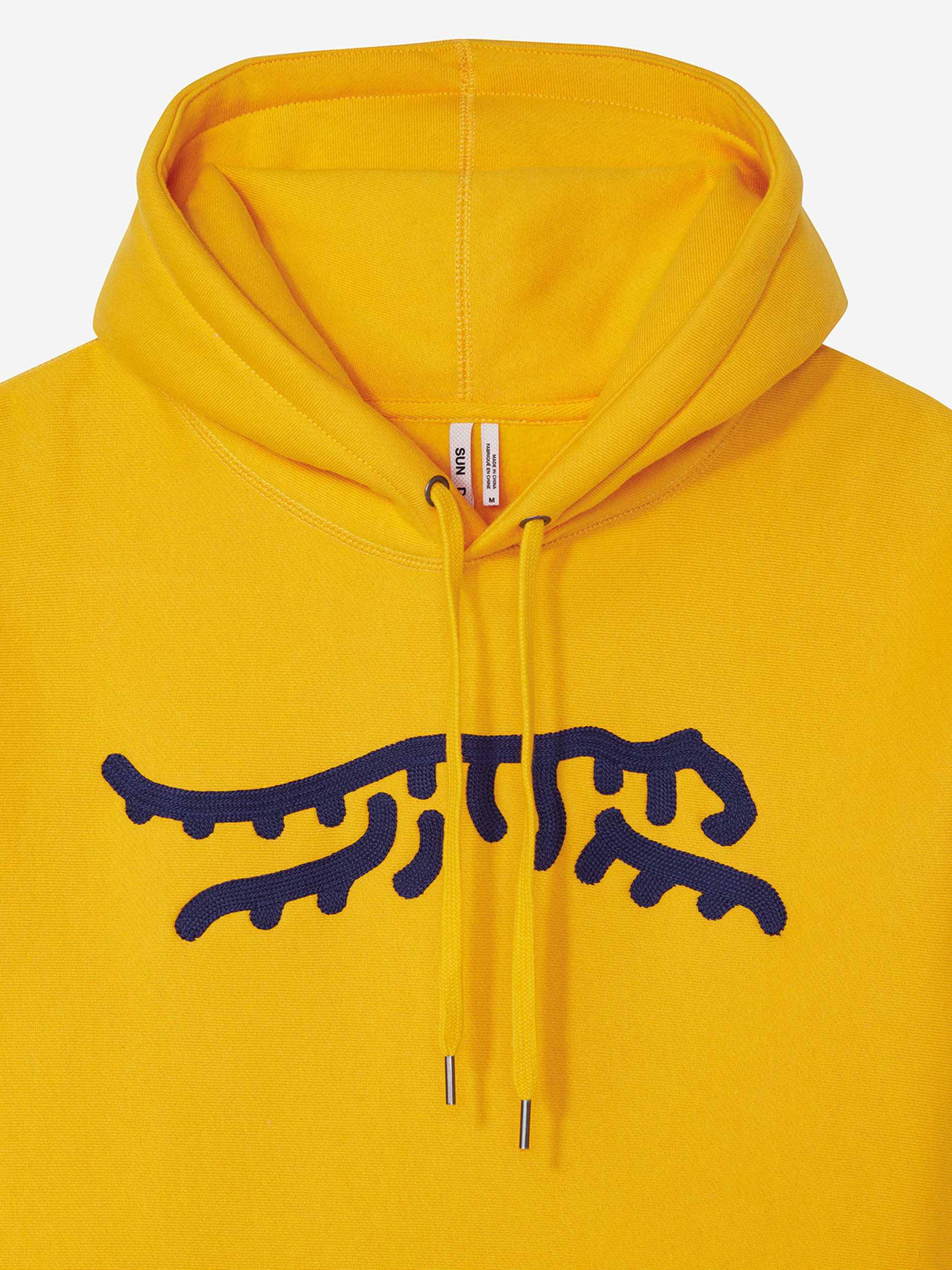 Sun Day Red Luare Chain Stitch Hoodie Gold/Navy | 8536-UYBQZ