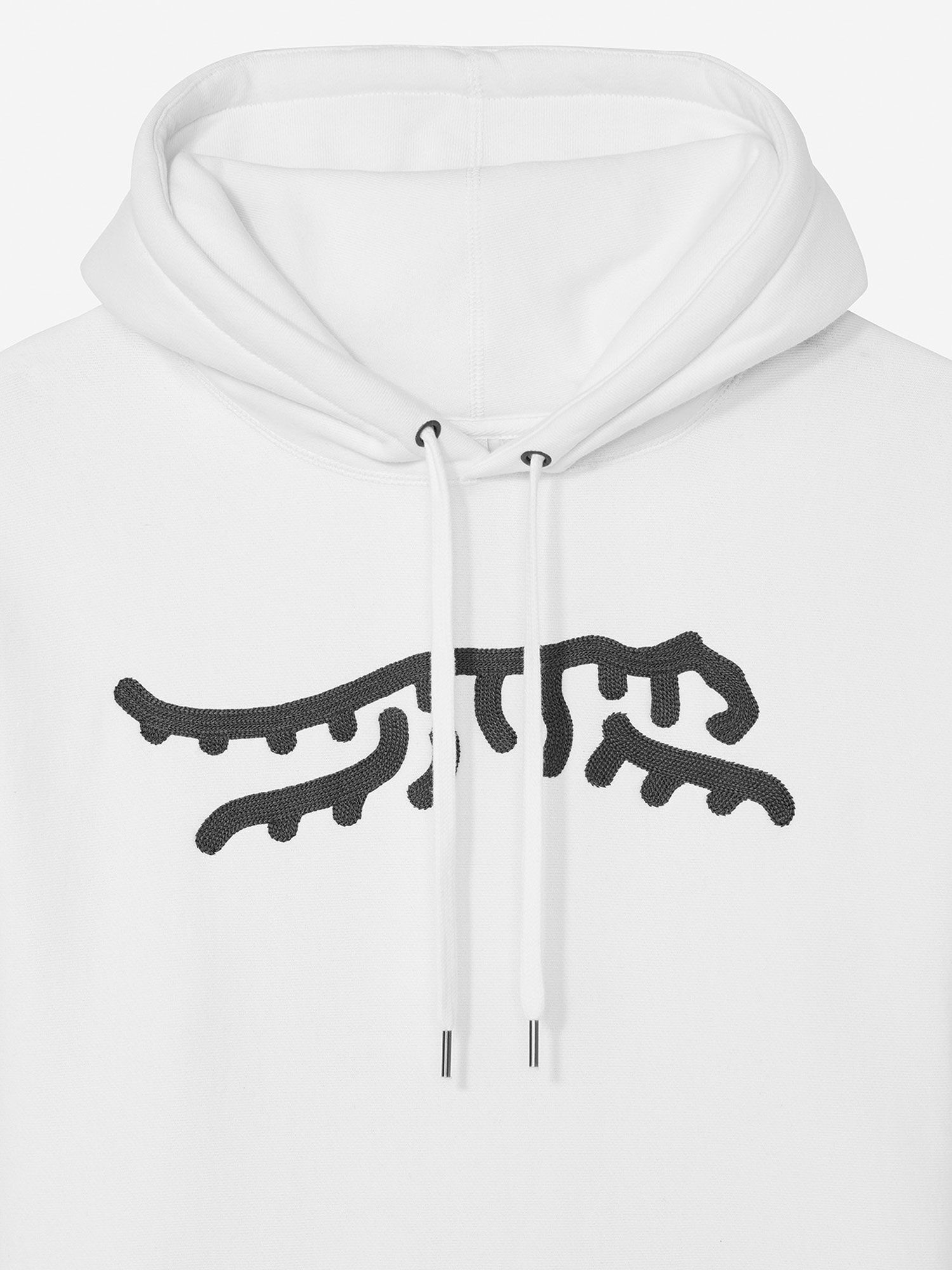 Sun Day Red Luare Chain Stitch Hoodie White/Gray | 9063-IMYRV