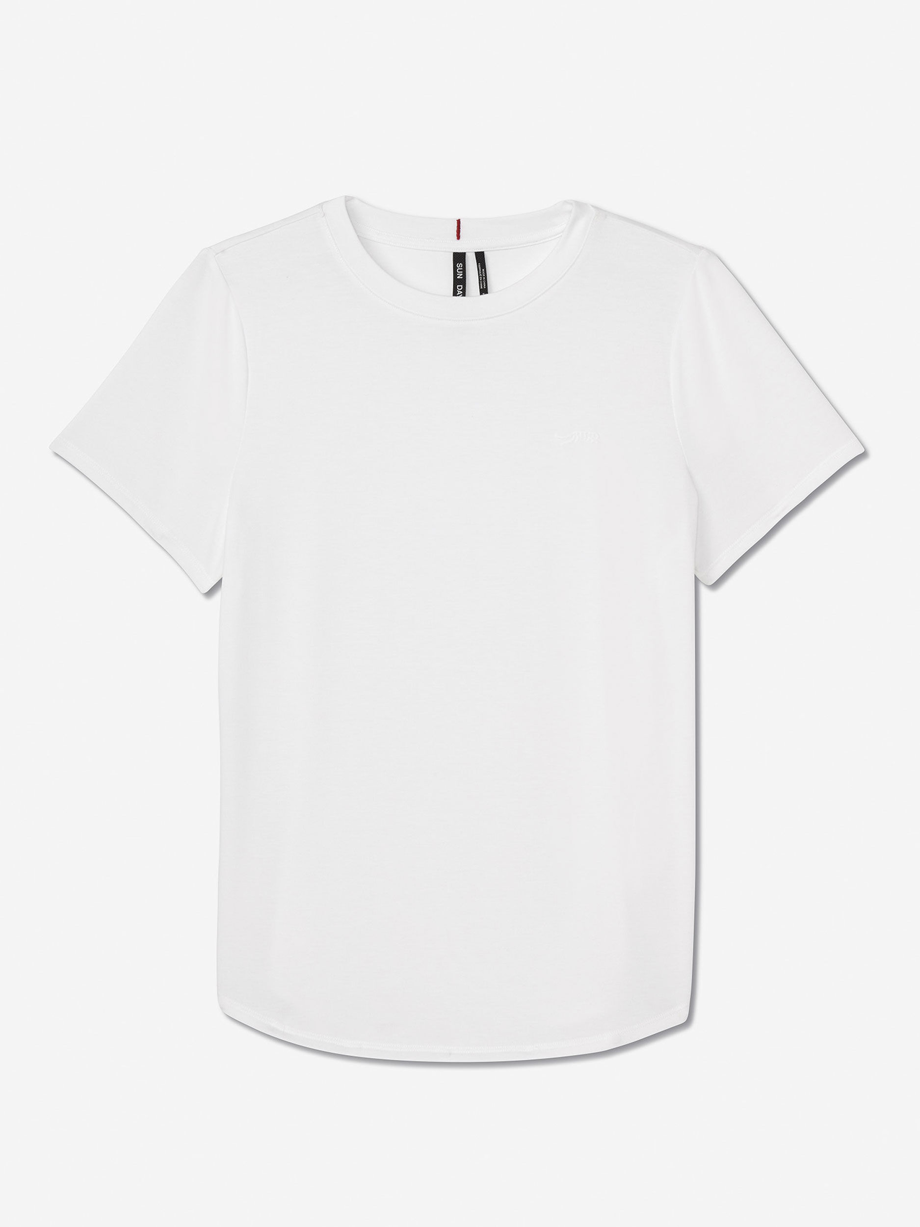 Sun Day Red Performance Mini Icon T-Shirt Wit | 6178-ZYUMF