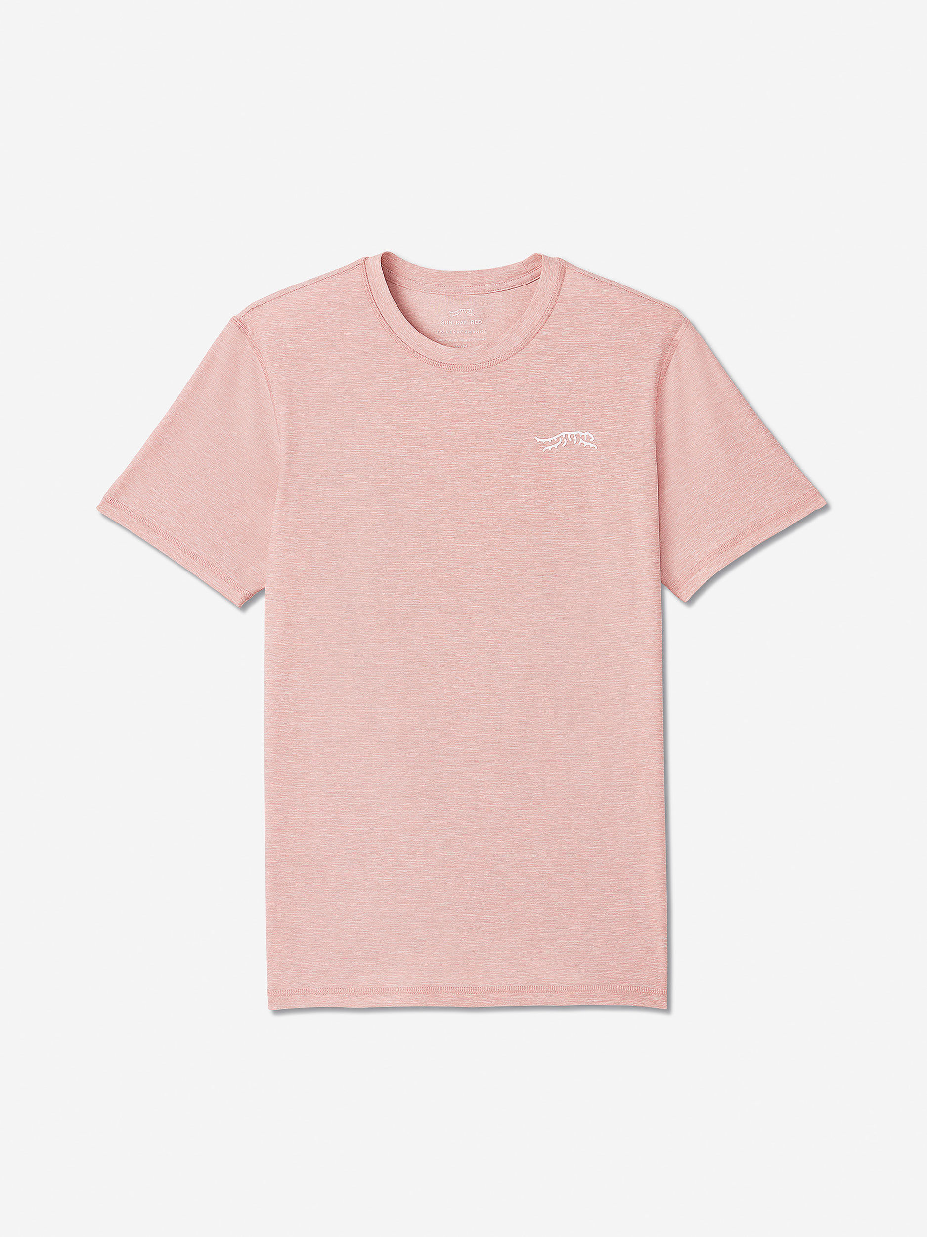 Sun Day Red Performance Short Sleeve Tech Tee Roze | 5419-BWLRI