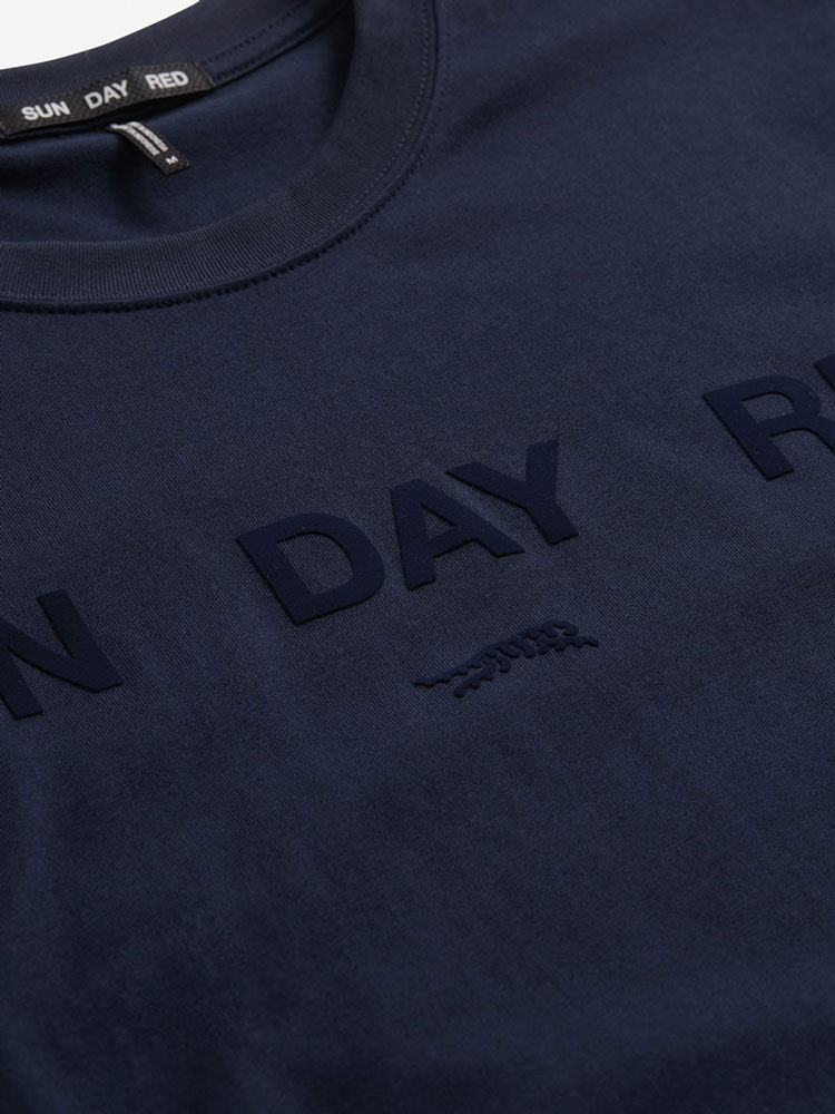 Sun Day Red SunDay T-Shirt Donkerblauw | 1765-CODWT