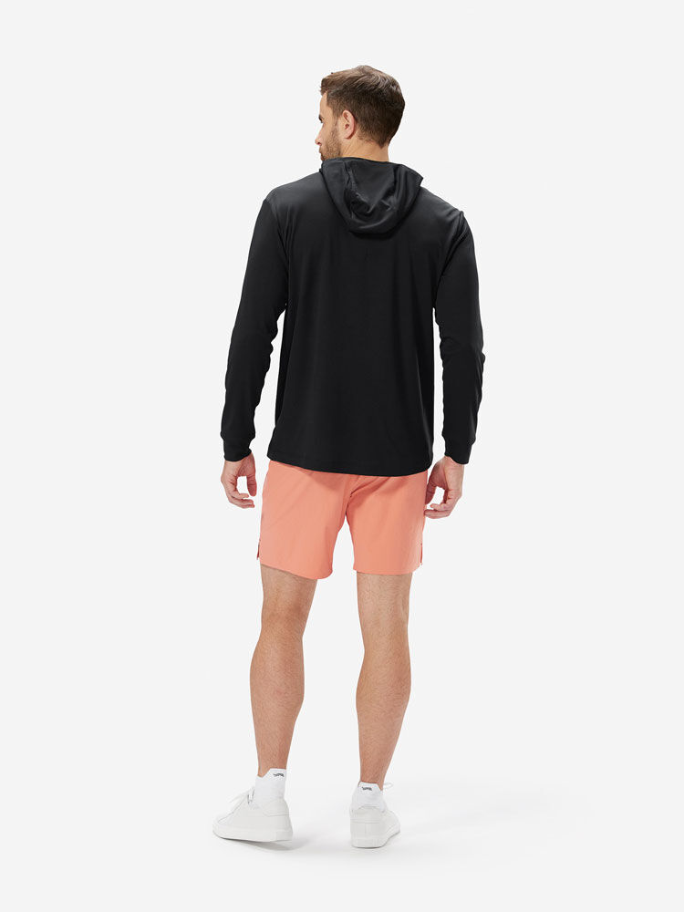 Sun Day Red Training Dry Hoodie Zwart | 6807-IPURQ